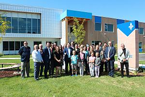 Inauguration de deux nouvelles écoles primaires à Granby. Crédit : CSS du Val-des-Cerfs