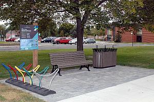 La Ville de Varennes dispose maintenant d’une aire de repos créée et aménagée de
