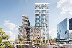 Montoni pilotera le futur complexe Espace Longueuil. Crédit : Sid Lee Architecture