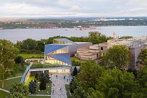 L’Espace Riopelle franchit une étape clé vers son inauguration. Crédit : Les architectes fabg