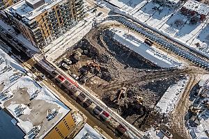 Construgep lance la phase IV du projet Città à Saint-Léonard. Crédit : Archimed Studio