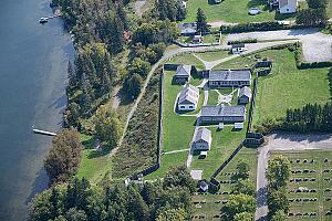 Restauration du fort Ingall. Crédit : ministère de la Culture et des Communications