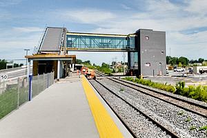 Ligne Mascouche : inauguration de la Gare Repentigny