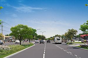 Longueuil et Brossard lancent la réfection de Grande Allée. Crédit : Ville de Longueuil