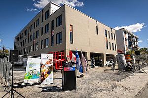 Un projet de 14 M$ pour soutenir des personnes issues de l’itinérance à Laval. Crédit : SHQ