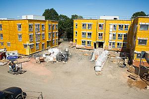 Les habitations Saint-Michel Nord. Crédit : OMHM