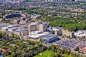 Le projet d’agrandissement de l’Hôpital Maisonneuve-Rosemont progresse. Crédit : Jodoin Lamarre Pratte architectes