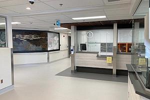 Une nouvelle salle d'urgence pour l'Hôpital régional de Portneuf. Crédit : CIUSSS de la Capitale-Nationale