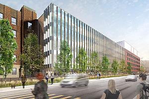 Agrandissement de l’Hôpital de Verdun : reprise graduelle des travaux. Crédit : consortium d'architectes JLP MSDL CGA