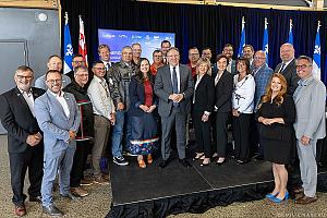 Entente majeure pour le développement éolien dans l’Est-du-Québec. Crédit : Hydro-Québec