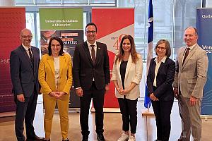 De nouveaux espaces dédiés au domaine des arts et de la créativité numérique à l'Îlot Balmoral. Crédit : UQAC