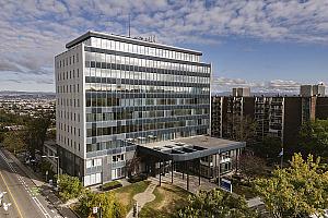 Un ancien immeuble de bureaux converti en logements à Québec. Crédit : Immostar