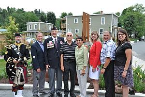 La Ville de Sherbrooke a inauguré une toute nouvelle placette au cœur de l’arron