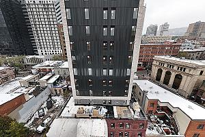 Trois mois d’avance pour la livraison du Méridien à Montréal. Crédit : LEMNY