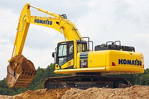 Équipement SMS - L’excavatrice hybride HB&nbsp;215 de Komatsu