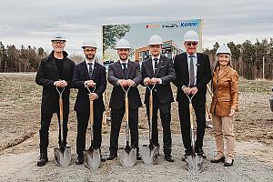 Konex amorce la construction de son futur siège social à Shawinigan. Crédit : Groupe Konex