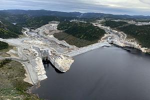 Inauguration du complexe hydroélectrique de la Romaine. Crédit : Hydro-Québec