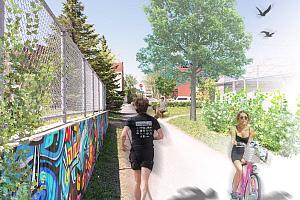 La Soder lance le projet Chemin Vert Marconi-Alexandra dans le quartier Rosemont