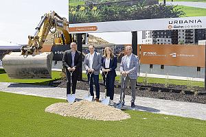 Coup d’envoi pour la construction du projet U-Bahn Condos à Laval. Crédit : Louis-Étienne Doré