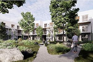 Initiative Logement abordable Desjardins : construction de 1 000 logements à travers le Québec. Crédit : Desjardins