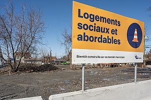 Laval octroie un terrain pour construire des logements abordables. Crédit :Sophie Poliquin