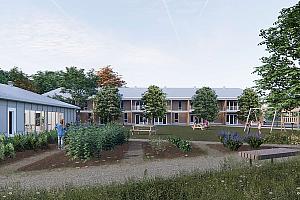 Sainte-Anne-des-Monts : lancement d’un chantier de 36 logements sociaux et abordables. Crédit : Atelier 4 niveau