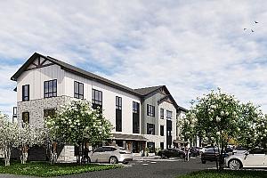 Un projet de 45 logements abordables annoncé à Saint-Lazare. Crédit : SHQ