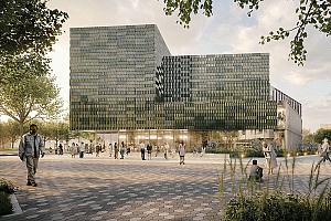 Un investissement de 43,5 M$ pour la future Maison Théâtre. Crédit : Provencher_Roy