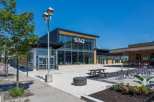 Un bâtiment écoresponsable pour la SAQ au Marché Jean-Talon