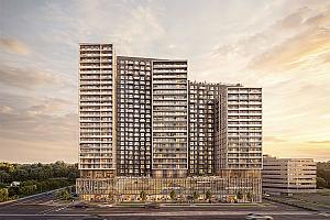 Le chantier du 3000 Laurier officiellement lancé à Québec. Crédit : Groupe Medway