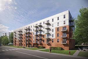 Laval : 100 logements pour aînés en chantier sur le boulevard Saint-Elzéar Ouest. Crédit : SHQ