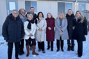 Montréal déploie un second site d’habitations modulaires pour personnes vulnérables. Crédit : Montréal déploie un second site d’habitations modulaires pour personnes vulnérable. Crédit : Ville de Montréal