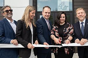 Inauguration de 47 logements sociaux à Gatineau. Crédit : BBL Construction