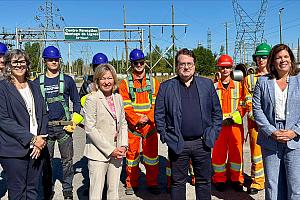 Québec investit 250 M$ pour former plus de 5 000 travailleurs en construction. Crédit : Hydro-Québec