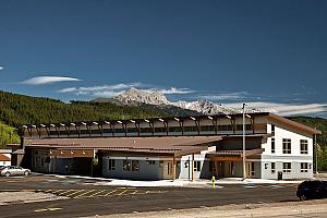 Le Centre communautaire d'Elkford, en Colombie-Britannique, a bénéficié de l'approche BIM ouvert lors de sa conception. Photo : Associated engineering 2019