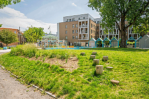 Québec : le parc Durocher se refait une beauté. Crédit : Ville de Québec