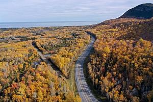 Le gouvernement fédéral a annoncé un investissement de 4,3 M$ pour des travaux d’aménagement au parc national Forillon. Crédit : Parcs Canada  