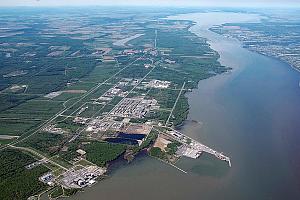 Québec investit 200 M$ pour soutenir l'expansion du parc industriel et portuaire de Bécancour. Crédit : Société du parc industriel et portuaire de Bécancour