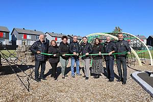 Saint-Constant inaugure un nouveau parc. Crédit : Ville de Saint-Constant