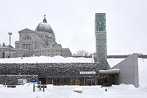Inauguration du nouveau pavillon d'accueil de l'Oratoire Saint-Joseph du Mont-Royal. Crédit : Oratoire Saint-Joseph du Mont-Royal