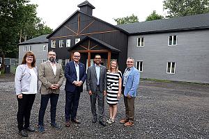 Un pavillon jeunesse est inauguré au Camp Bosco. Crédit : Santé Québec Montérégie-Ouest