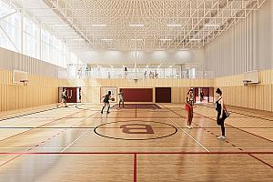 Le Collège Brébeuf lance la construction de son pavillon du centenaire. Crédit : MSDL Architectes