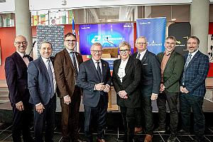 Un nouveau pavillon d'excellence pour la recherche dans le secteur minier à l'UQAT. Crédit : UQAT