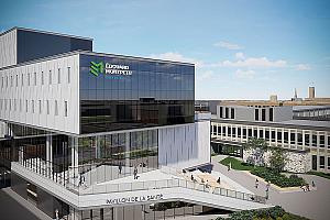 Feu vert pour la construction d'un nouveau pavillon au Cégep Édouard-Montpetit. Crédit : NEUF architect(e)s + NFOE Inc.
