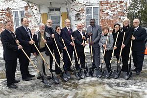 Maison Félix-Leclerc - Les travaux de restauration sont commencés