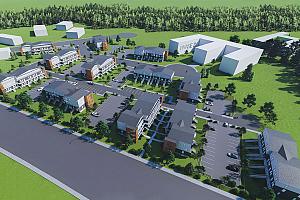 Construction de plus de 200 logements locatifs à Rouyn-Noranda. Crédit : ARTCAD architectes