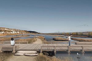 Québec lance la prochaine étape du réaménagement du Littoral Est. Crédit : CCNQ
