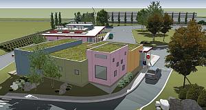 LEED OR pour l'écocentre Saint-Laurent