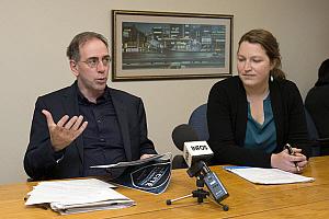 Réal Ménard et Liane Morin