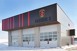 Nouvelle caserne de pompiers à Saint-Prime
